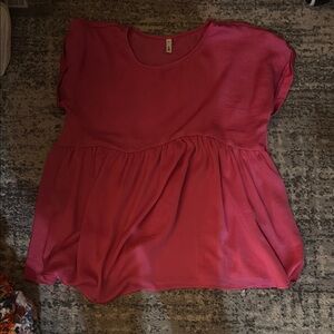Flowy Pink Blouse